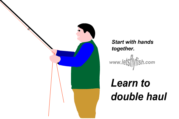 double haul fly casting instruction