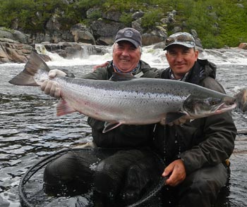 Ally with 23lb Rynda salmon