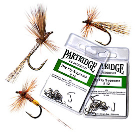 partridge fly hooks dry and wet fly supreme